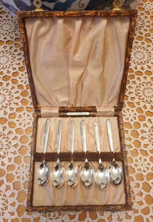 Vintage Plated Tea Spoons