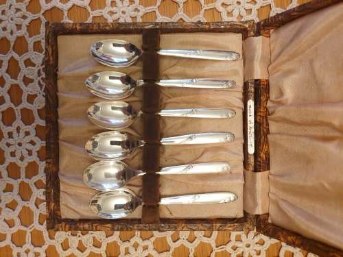 Vintage Plated Tea Spoons