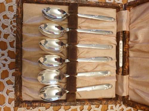Vintage Plated Tea Spoons