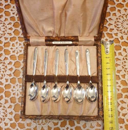 Vintage Plated Tea Spoons