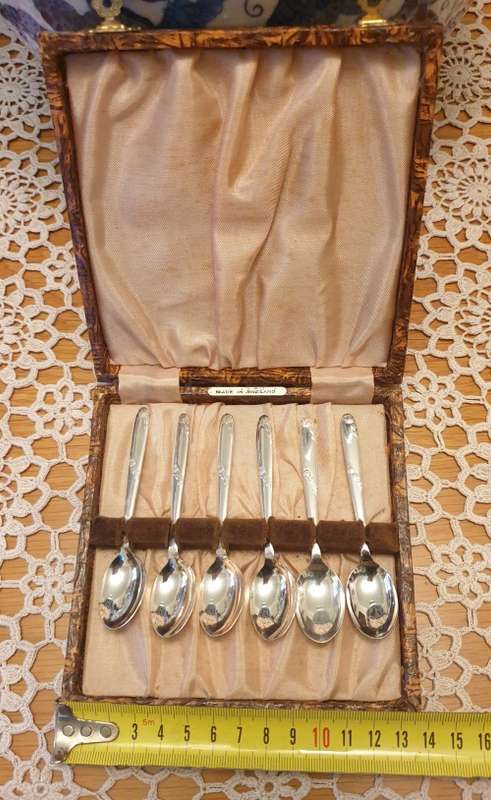 Vintage Plated Tea Spoons
