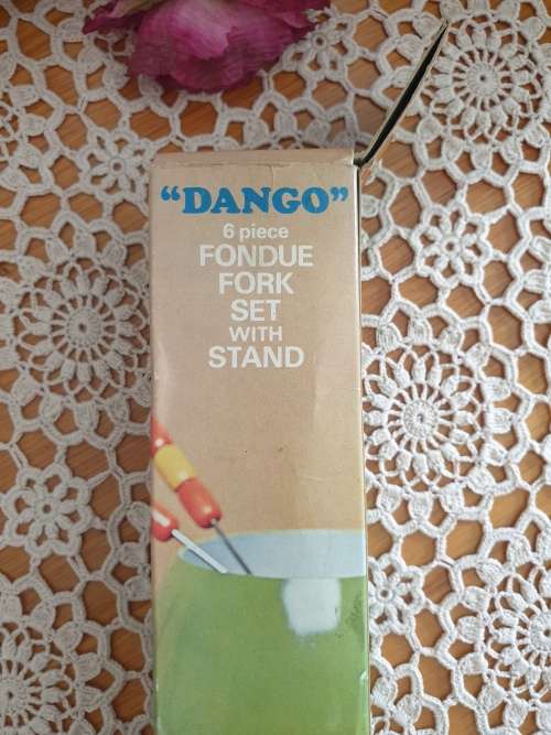 Rare Find !!!  Vintage Dango Fondue Forks