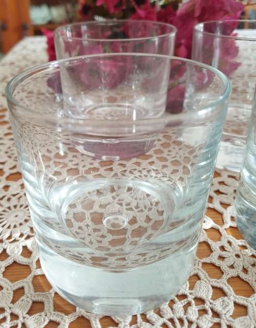 4 Heavy Whiskey Tumblers