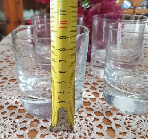 4 Heavy Whiskey Tumblers
