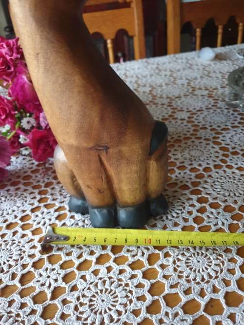 Wooden Cat Ornament