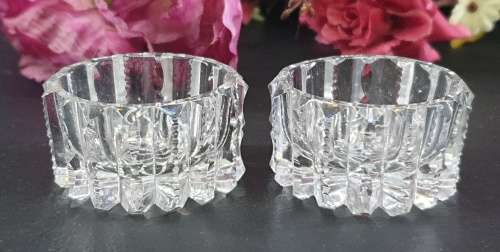 3 Crystal  Candle Holders Items Just for You