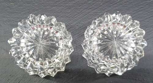 3 Crystal  Candle Holders Items Just for You
