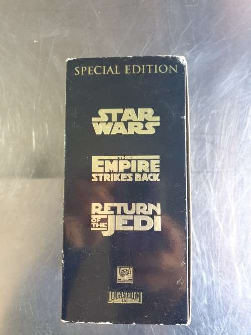 Star Wars Trilogy Special Edition Gold Box VHS from 20th Century Fox/Lucasfilm