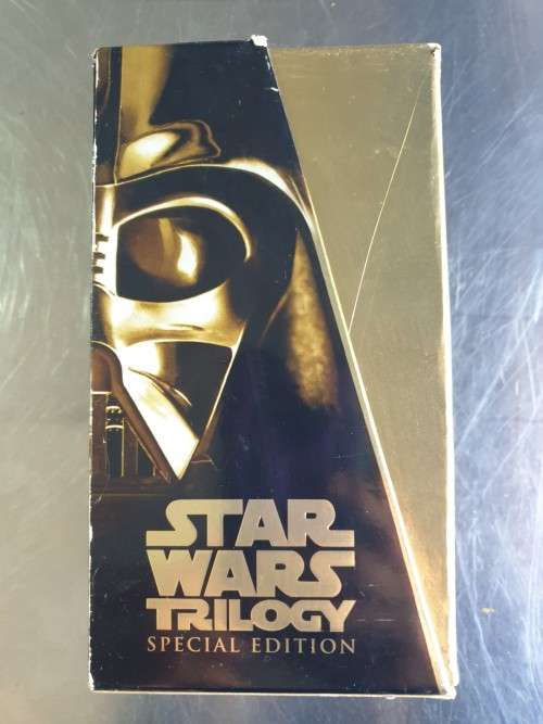 Star Wars Trilogy Special Edition Gold Box VHS from 20th Century Fox/Lucasfilm