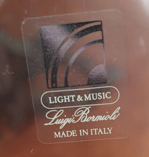 Luigi Bormioli Light and Music Crystal Glass Decanter
