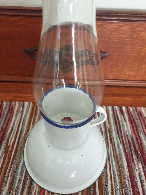 Enamel Candle Holder