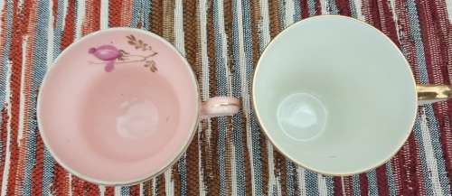 Two Small Vintage Cups, so sweet