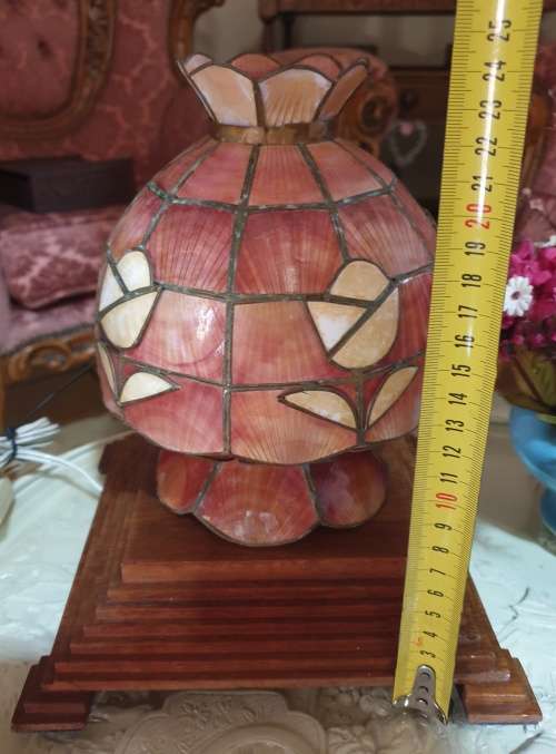 Vintage Sea Shell Lamp - Hand Made
