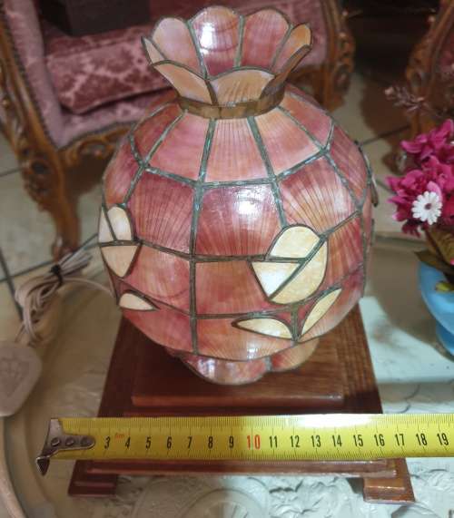 Vintage Sea Shell Lamp - Hand Made