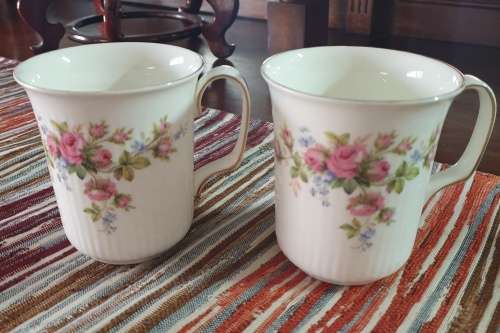 Two Royal Albert Coffee Mugs