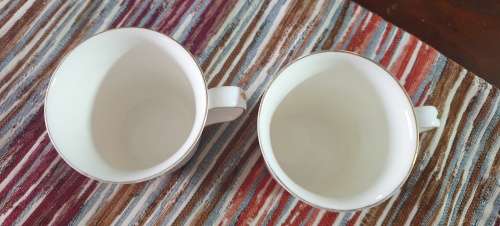 Two Royal Albert Coffee Mugs