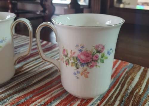 Two Royal Albert Coffee Mugs