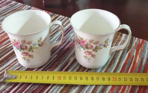 Two Royal Albert Coffee Mugs