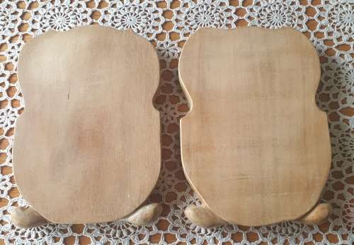 Hand Carved Wooden Wall Plaques
