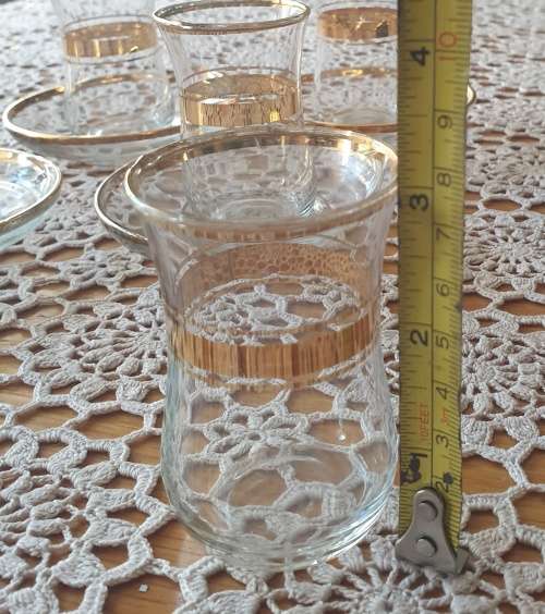 Vintage Turkish Tea Set
