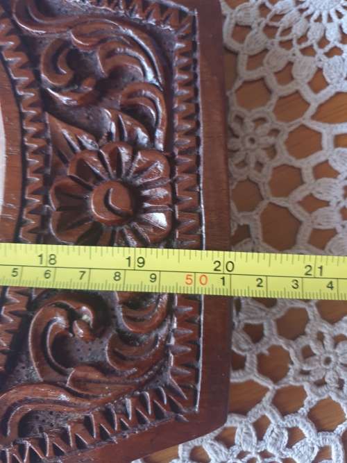 Carved Wooden Tray