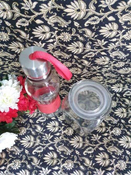 Water bottle and candy Glass Jar