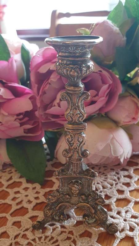 Small Brass Candle Holder