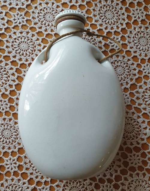 Antique Stoneware Hot Water Bottle & Foot Warmer