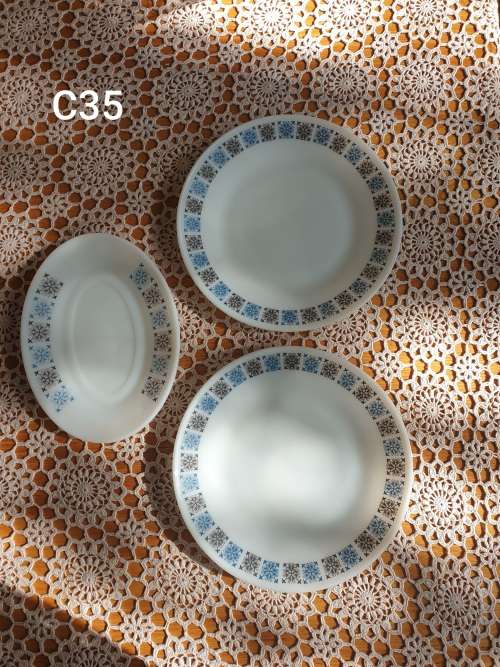3 Vintage Plates and Side Plate for your Collection