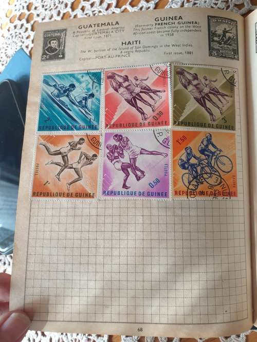 Stamp Book with Stamps for Your Collection