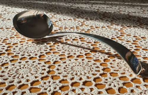 Plated Soup Ladle