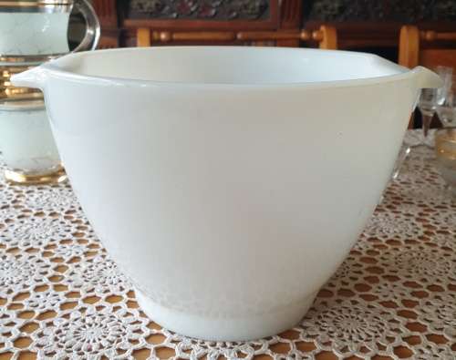 Vintage Kenwood Chef milk glass mixing bowl