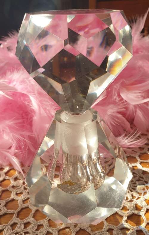 Very Heavy Perfume Bottle Crystal