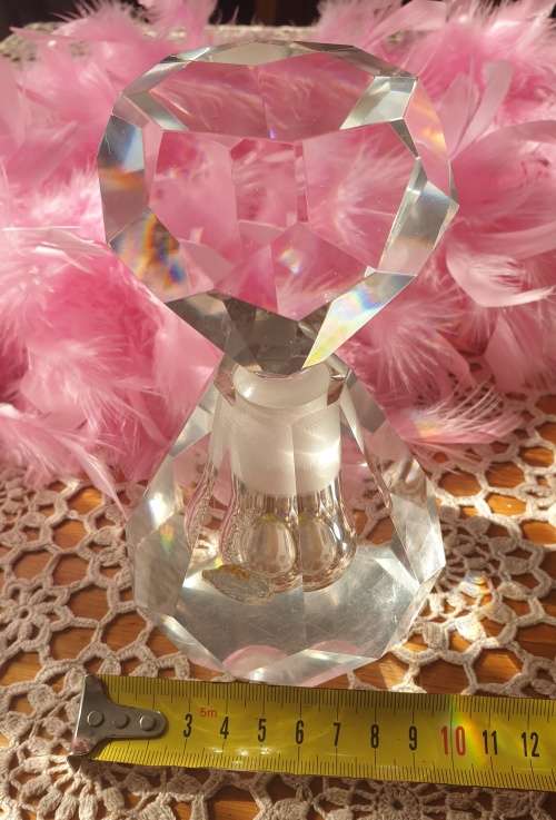 Very Heavy Perfume Bottle Crystal