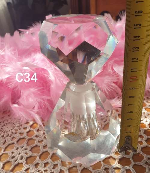 Very Heavy Perfume Bottle Crystal