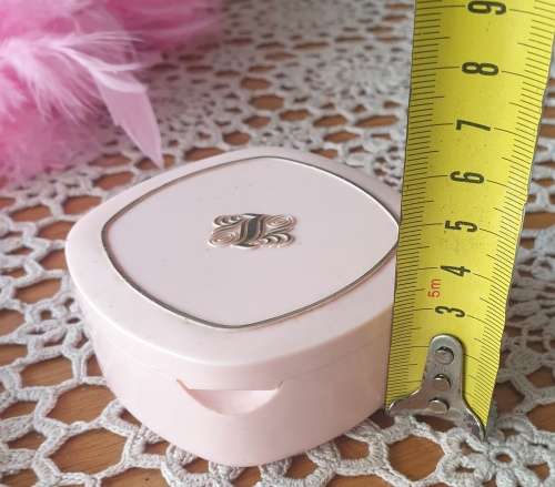 Small Handbag with Vintage Powder Compact