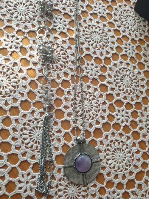Two Costume Jewelry Necklaces