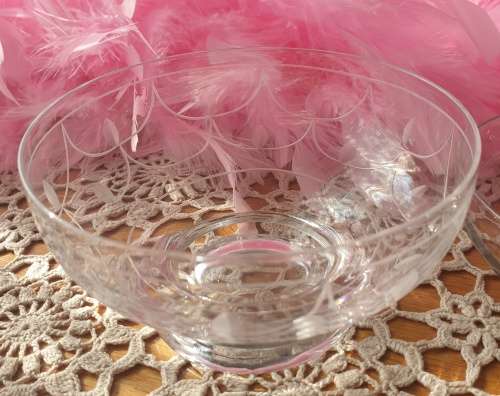 Stuart Crystal Bowl with Crystal Candy Bowl