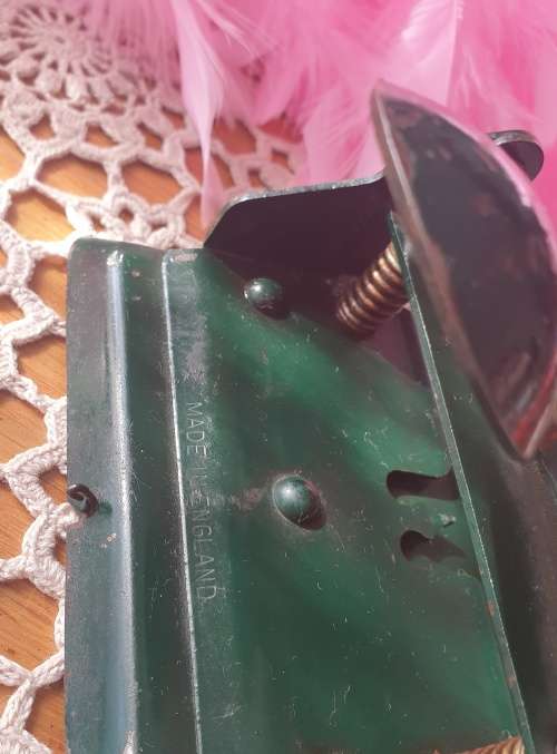 Vintage Paper Punch and Red Paper Punch