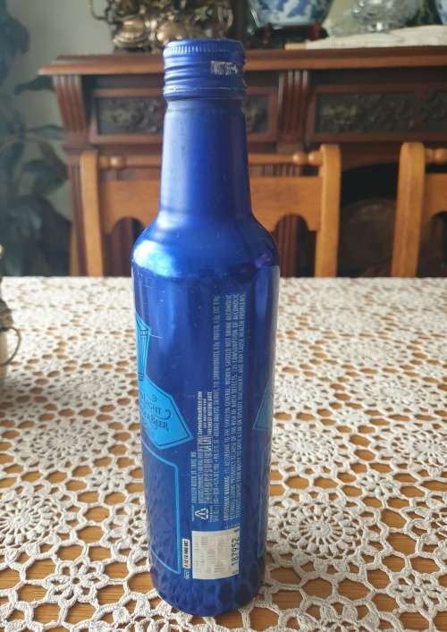 Collectable Bud Light aluminum beer bottle purchased in the USA (empty)