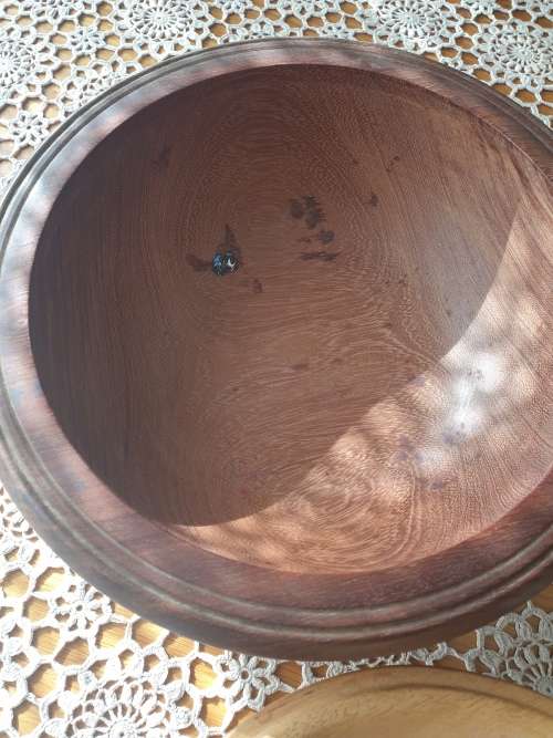 Large Heavy Wooden Bowl for Your Collection  (01)