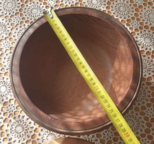 Large Heavy Wooden Bowl for Your Collection (02)