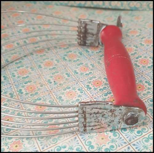 Vintage Dough Whisk Beater