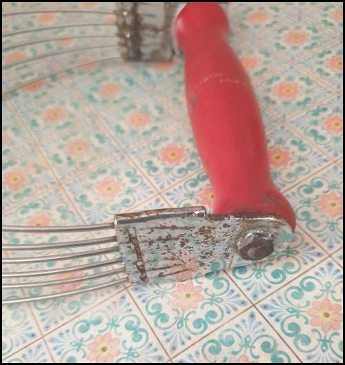 Vintage Dough Whisk Beater