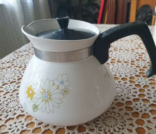 Corning Ware Floral Tea Pot