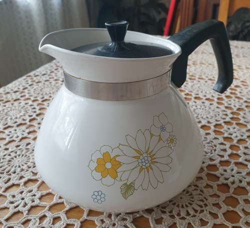 Corning Ware Floral Tea Pot