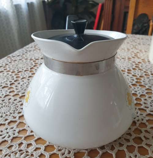 Corning Ware Floral Tea Pot