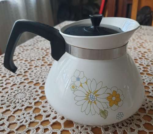 Corning Ware Floral Tea Pot