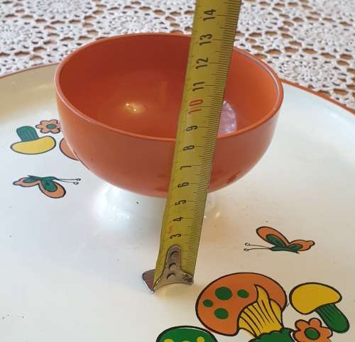 Retro Snack Serving Bowl (plastic)