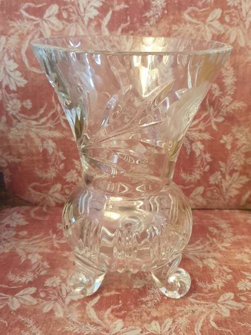 Heavy Crystal Vase